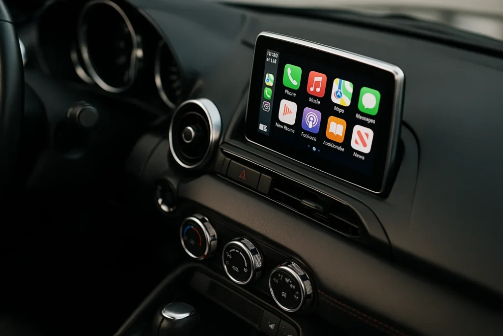 2020 mazda mx 5 miata rf club convertible center console