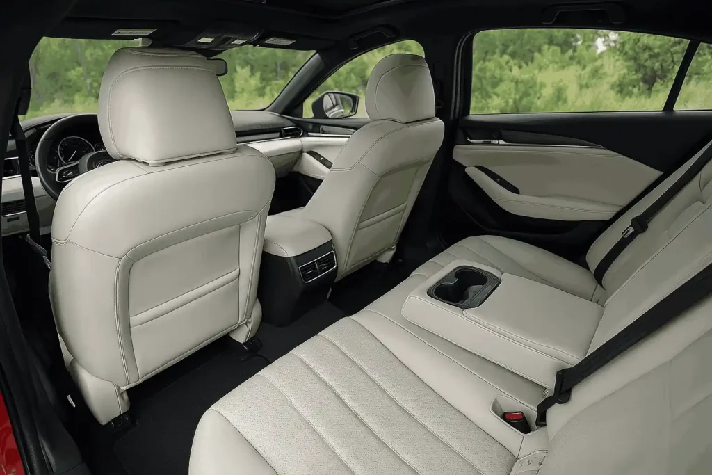 2021 Mazda 6 Signature Sedan rear Seats 2021 Mazda 6 Signature Sedan rear Seats