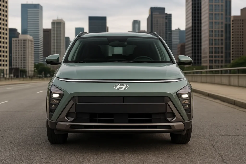 2024 hyundai kona n line 4dr suv front view