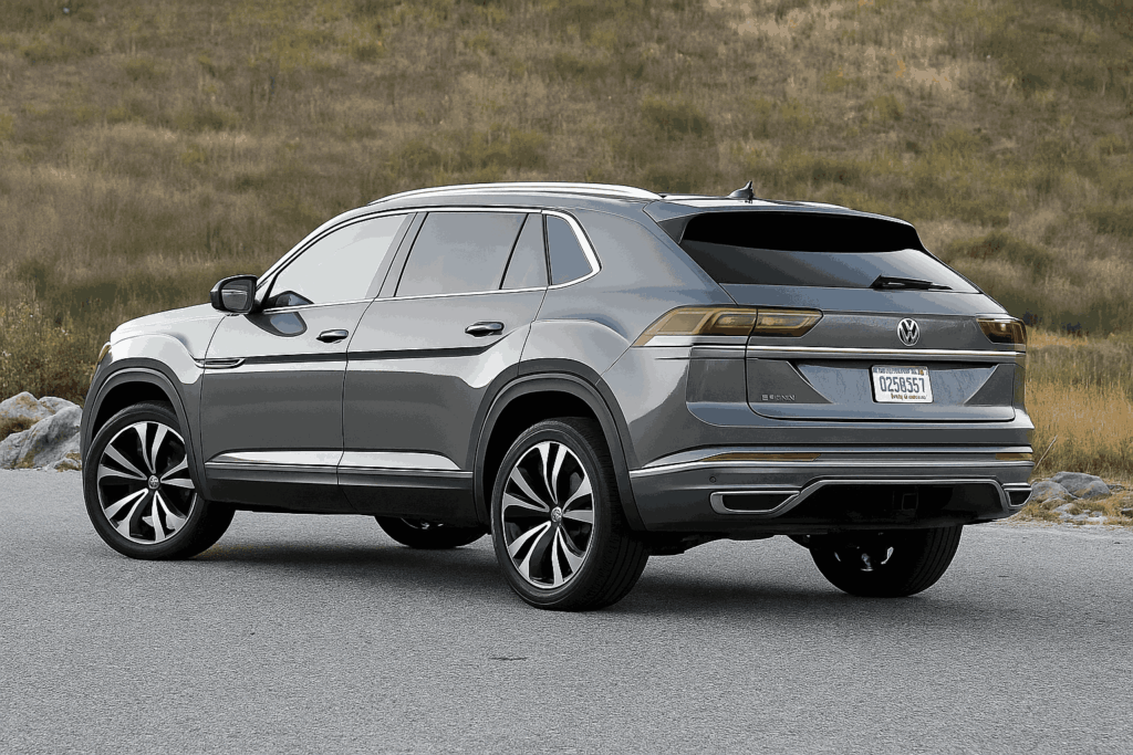 2024 volkswagen atlas sel premium r line 4dr suv exterior review by vyocar