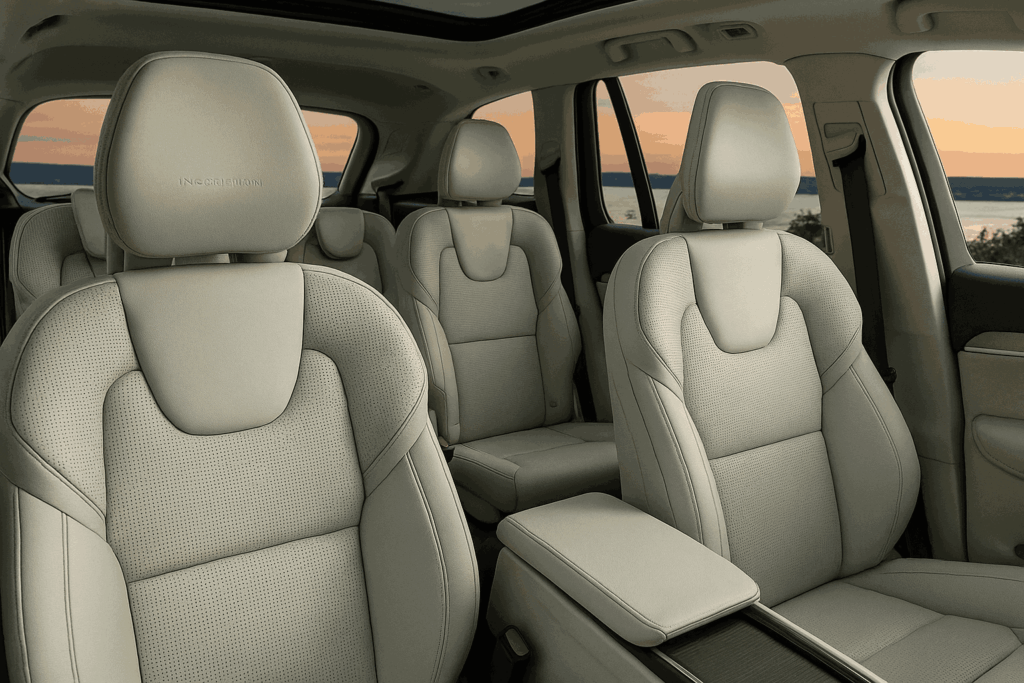 2024 volvo xc90 recharge t8 plus 4dr suv front seats