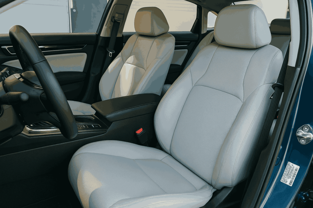 2025 honda civic sport sedan front seats