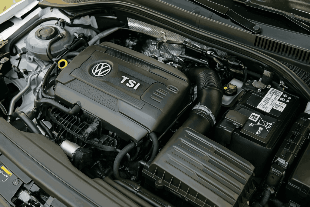 2025 volkswagen jetta se sedan 1.5l turbo engine shown