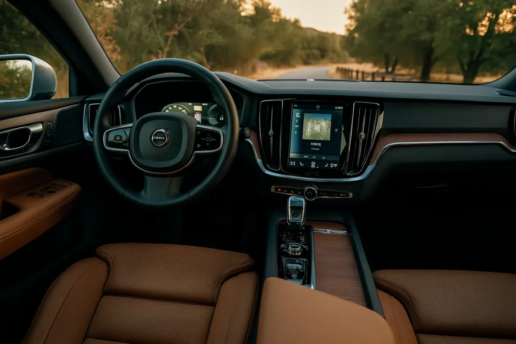 2025 volvo v60 cross country interior