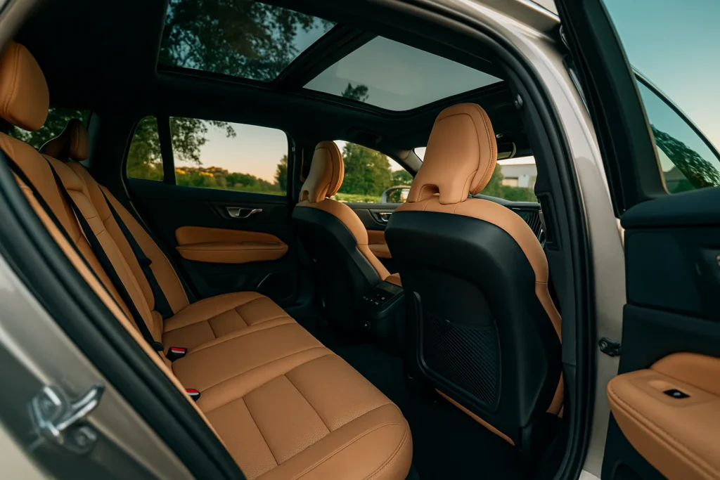2025 volvo v60 rear seats