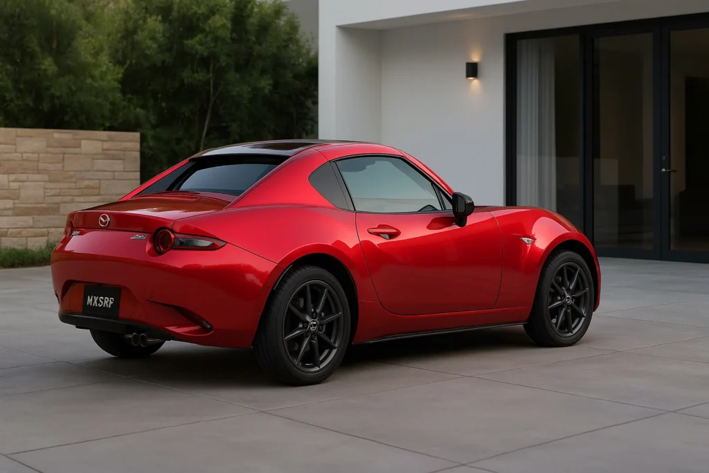 Mazda MX 5 Miata Convertible Exterior Detail Mazda MX 5 Miata Convertible Exterior Detail