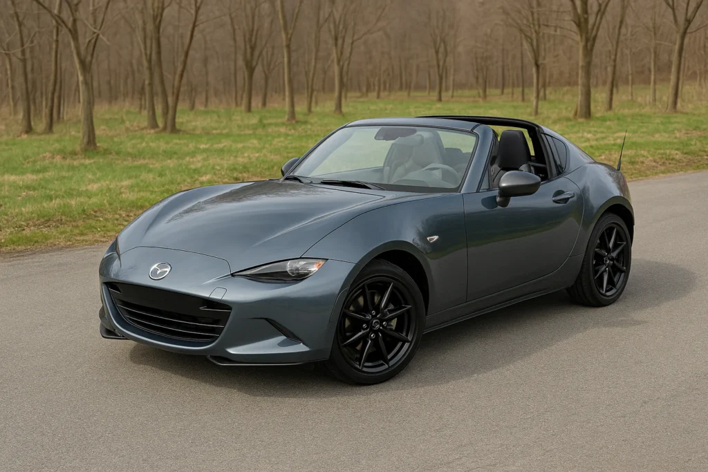 mazda mx 5 miata rf grand touring convertible exterior shown