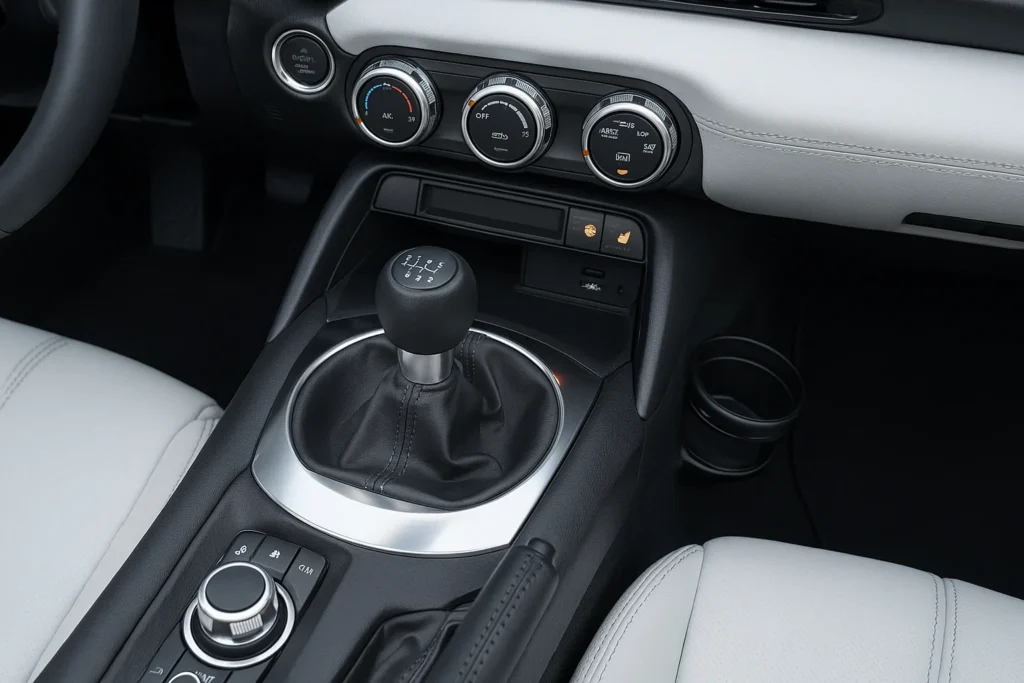 mazda mx 5 miata rf grand touring convertible shifter
