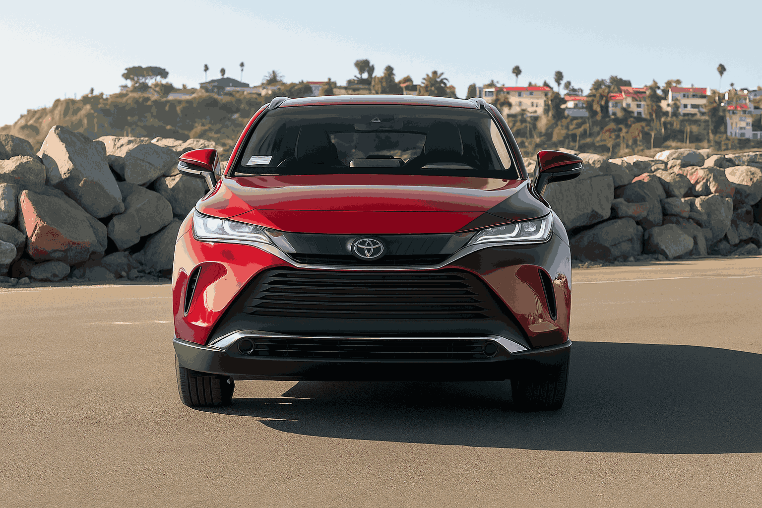 toyota venza nightshade ruby flare pearl