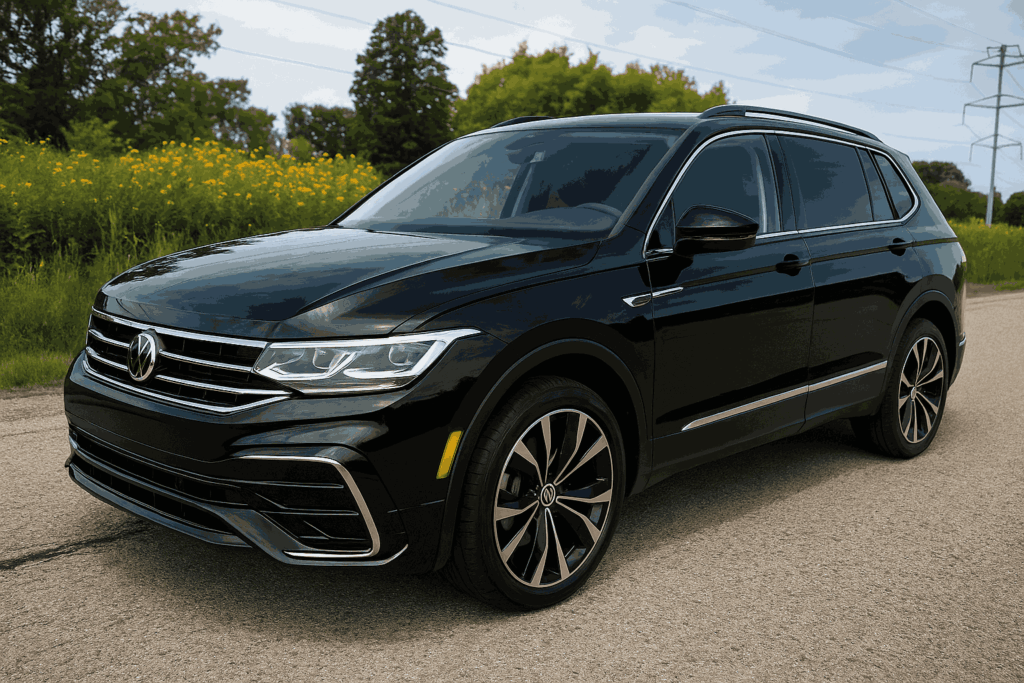 volkswagen tiguan sel r line 4dr suv review by vyocar