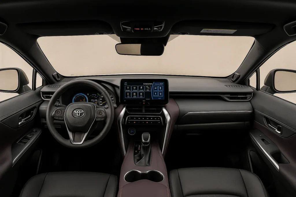 2022 Toyota Venza Limited 4dr SUV interior dashboard 2022 Toyota Venza Limited 4dr SUV interior dashboard