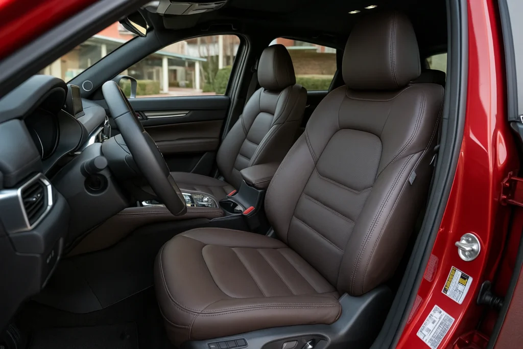 2023 mazda cx 5 2.5 turbo signature 4dr suv front seats