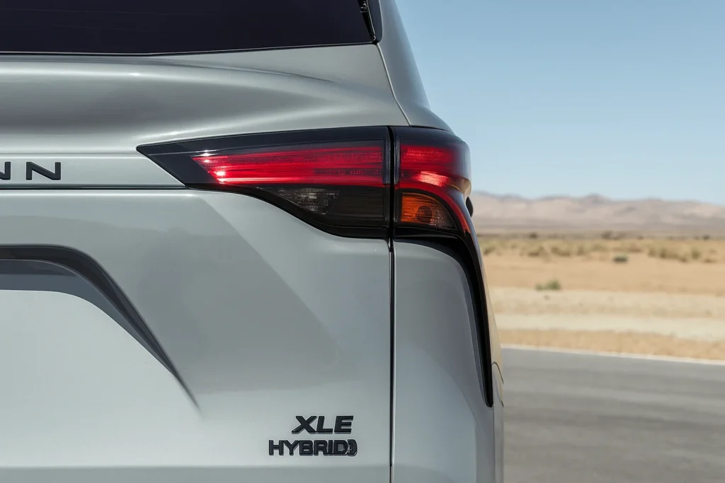 2023 Toyota Sienna Woodland Edition rear badge 2023 Toyota Sienna Woodland Edition rear badge