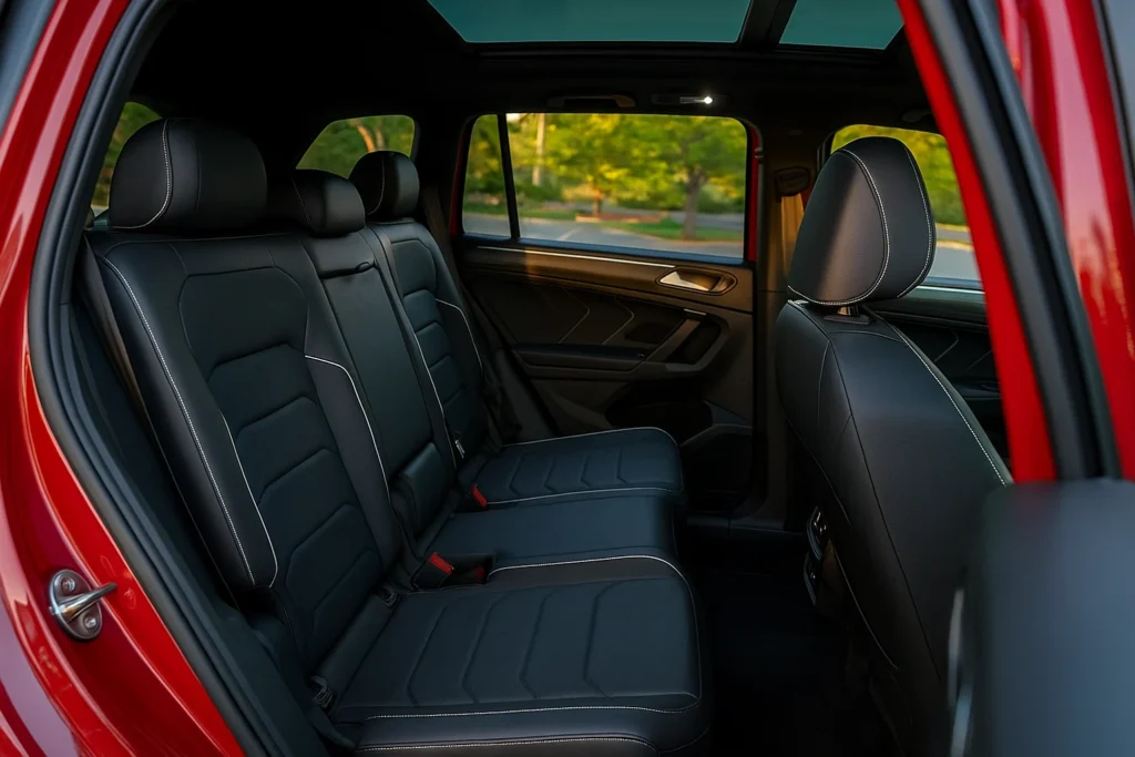 2024 volkswagen tiguan se 4dr suv rear seats