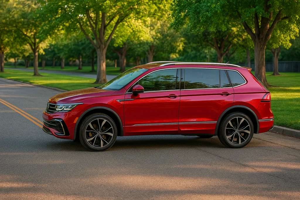 2024 volkswagen tiguan sel r line 4dr suv exterior