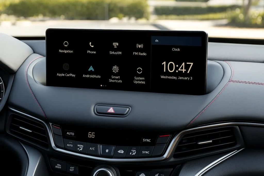 2025 acura tlx type s center console