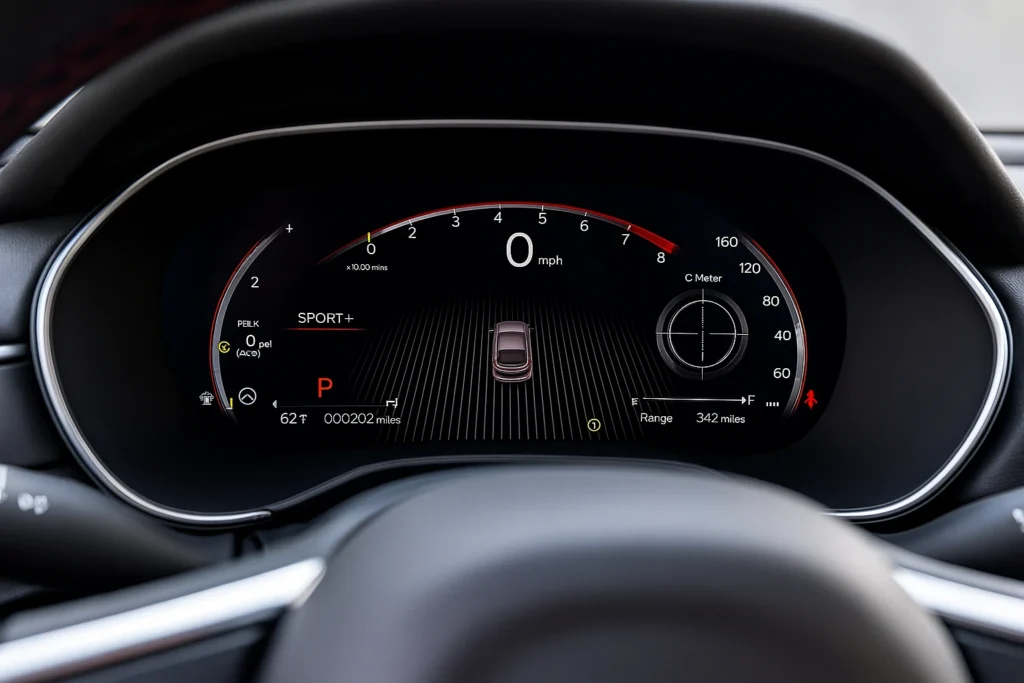 2025 acura tlx type s gauge cluster