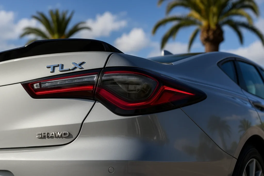2025 acura tlx type s rear badge