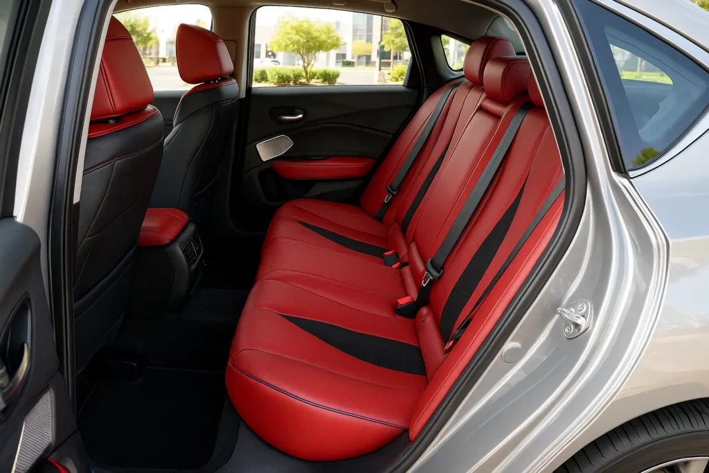 2025 acura tlx type s rear seats