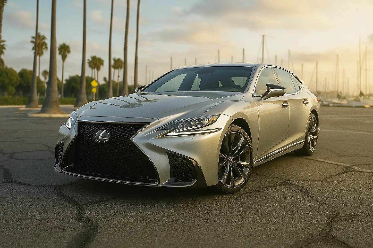 lexus ls 500 f sport sedan exterior