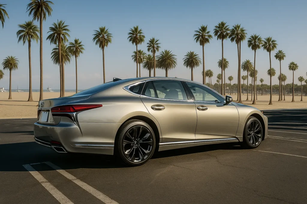 lexus ls 500 f sport sedan exterior review