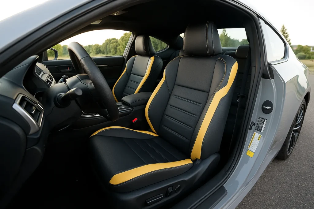 lexus rc 350 f sport interior