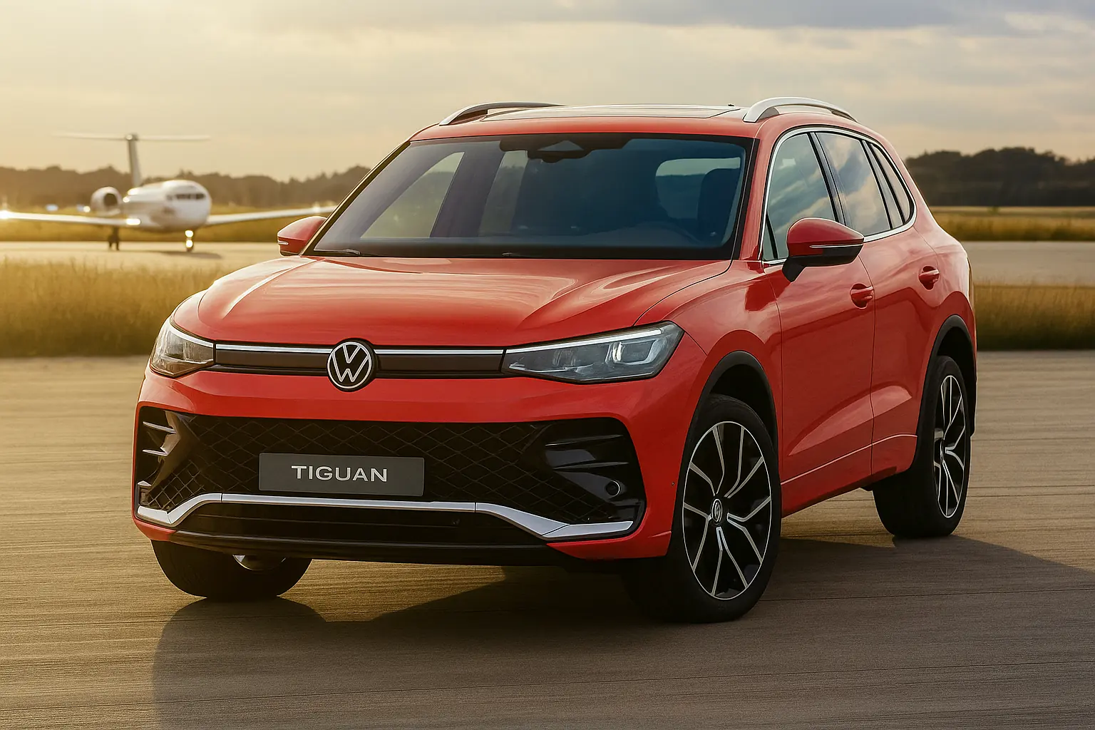 volkswagen tiguan sel r line 4dr suv exterior shown