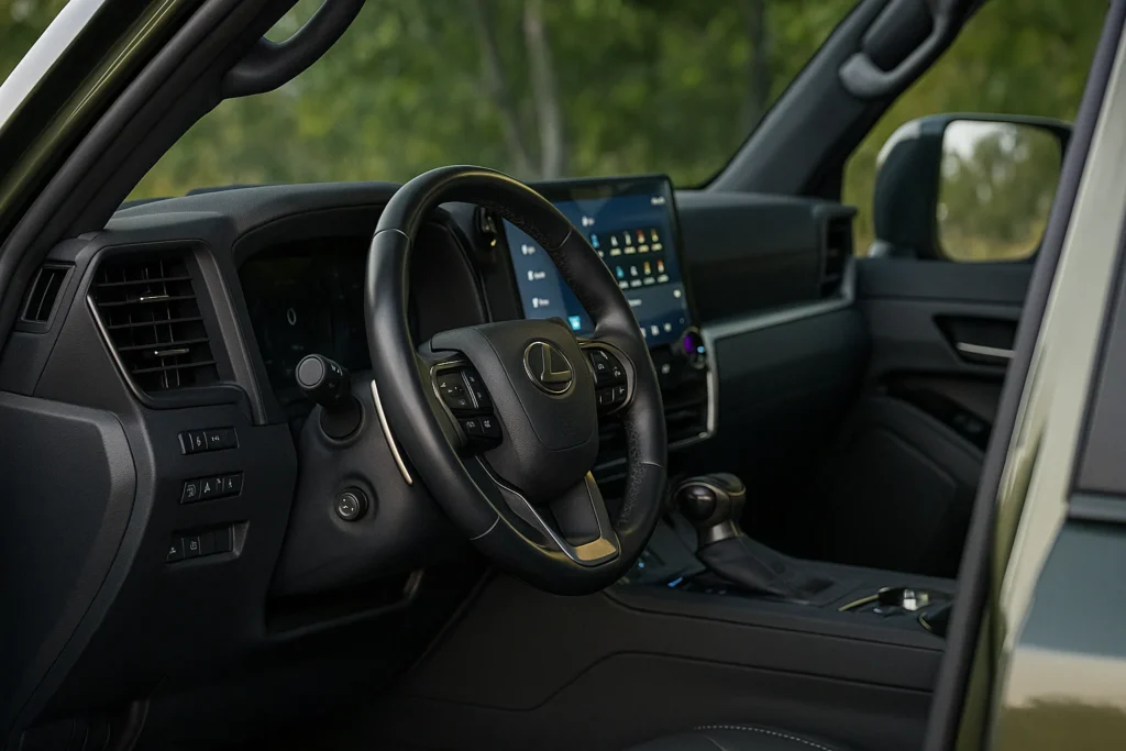 interior Lexus GX 550 interior Lexus GX 550