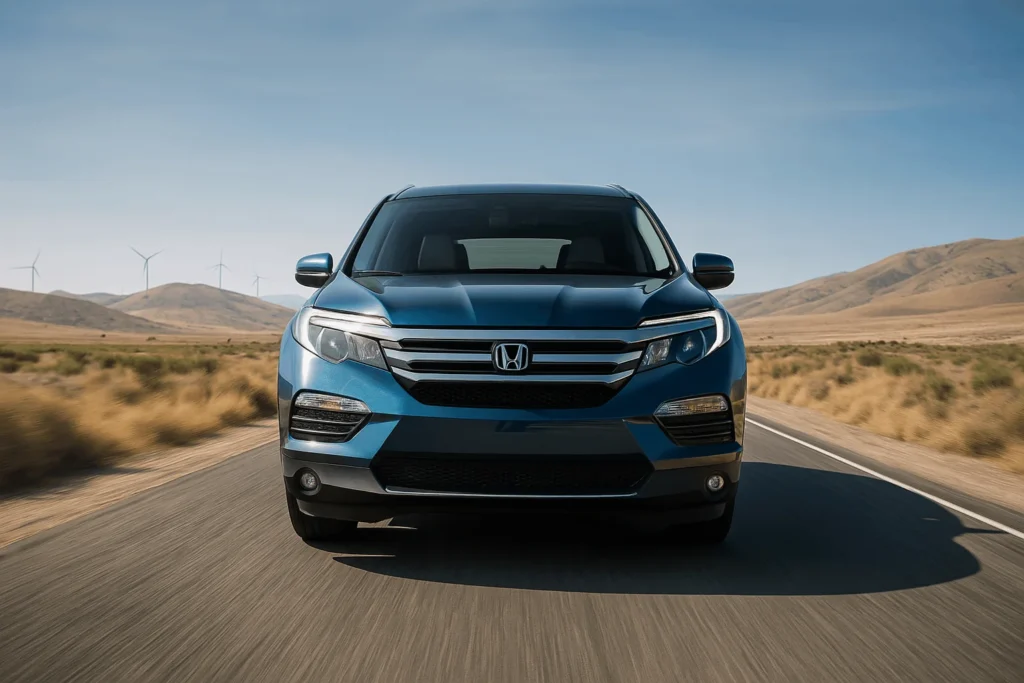 2016 Honda Pilot the first SUV built in the United States showcasing its sleek design and modern features 2016 Honda Pilot the first SUV built in the United States showcasing its sleek design and modern features