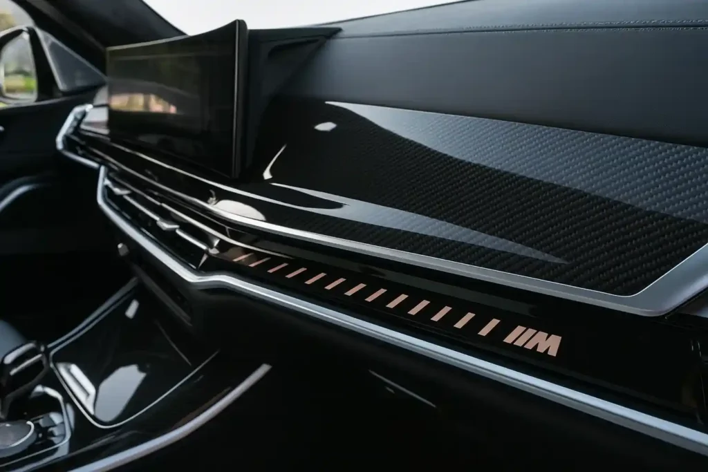 BMW X7 M60i interior detail BMW X7 M60i interior detail
