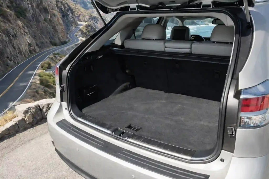 2014 Lexus RX 450h Open Cargo Area with Liftgate Raised 2014 Lexus RX 450h Open Cargo Area with Liftgate Raised