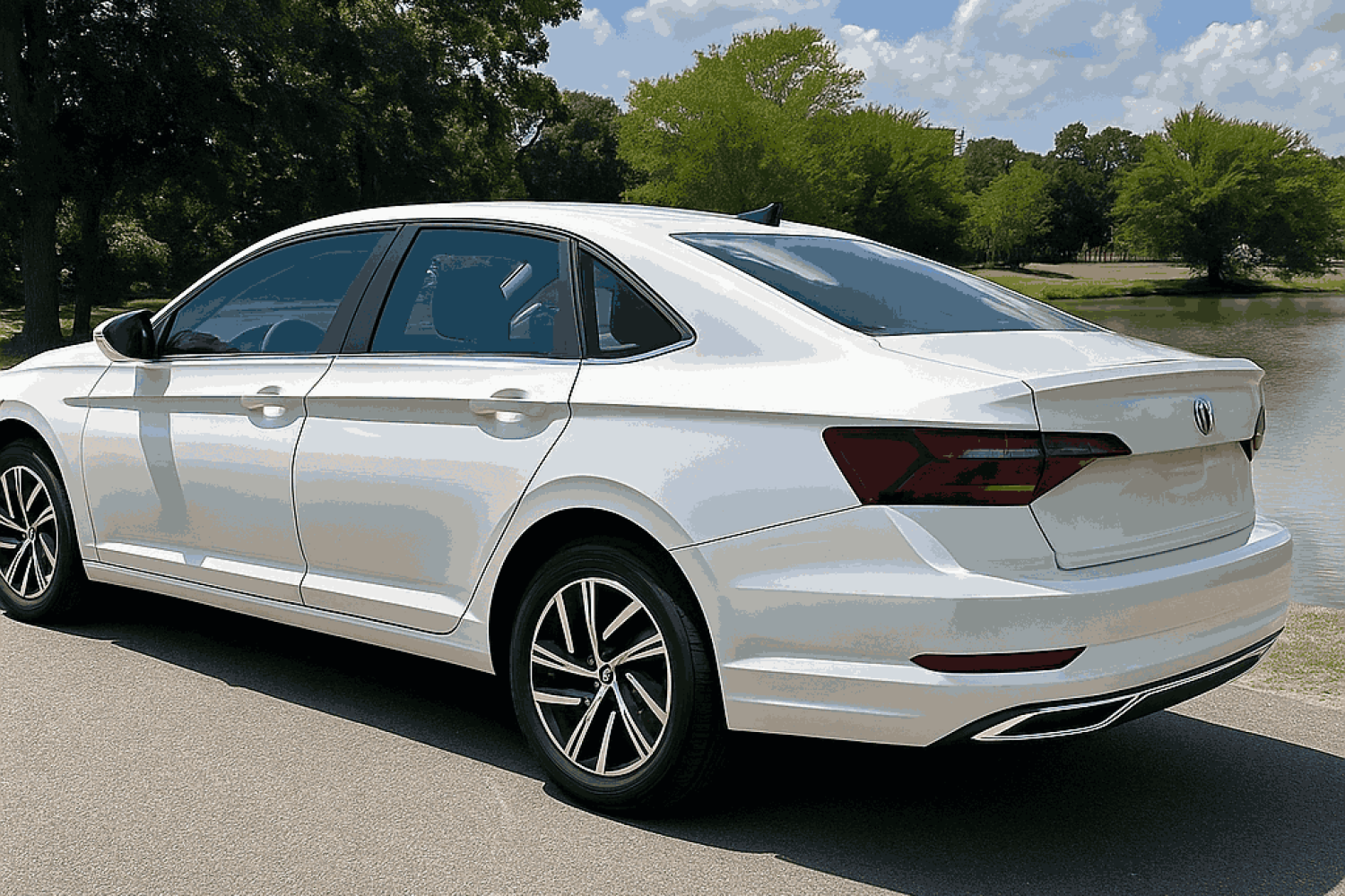 volkswagen jetta sel sedan exterior detail